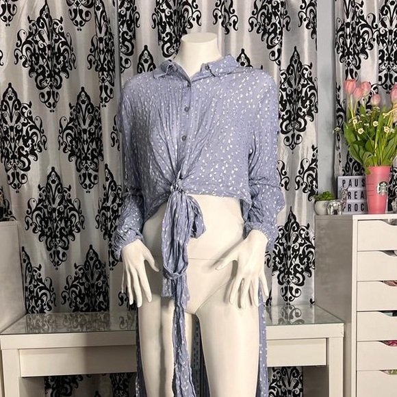 Asymmetrical Tie Top - Picture 2 of 5